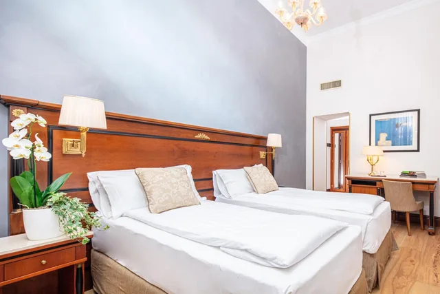 غرفة بسرير مزدوج أو سريرين منفصلين، All Angelo Art Hotel 2/9