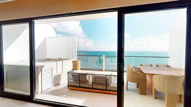 2 Bedrooms, Penthouse Suite, 1 King and 2 Queen Beds، AVA Resort Cancun All Oceanfront - All Inclusive 6/6