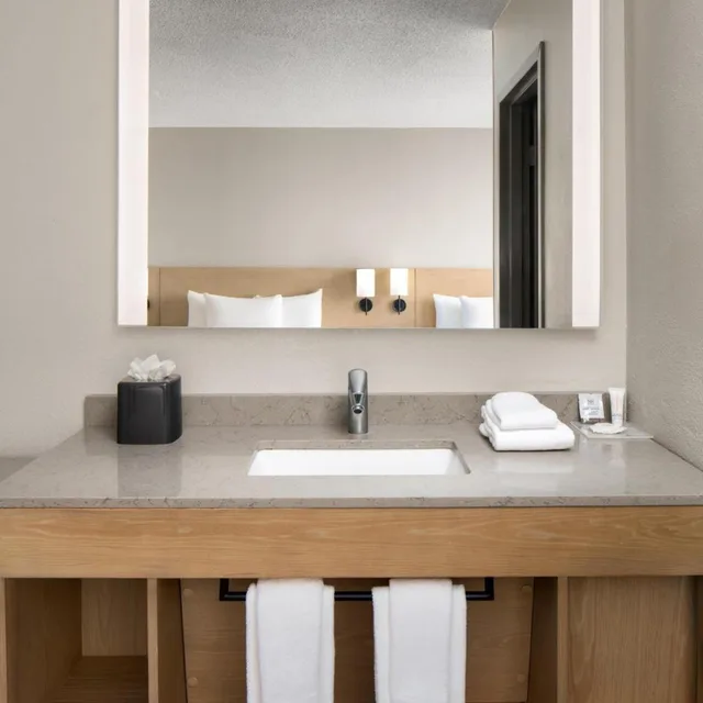 غرفة بسرير كينج مع أريكة في طابق مرتفع، Hyatt Place Richmond/Innsbrook 6/6