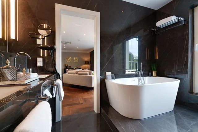 بنتهاوس بسرير كينج بشرفة، Parkhotel Engelsburg, Bw Premier Collection 8/10