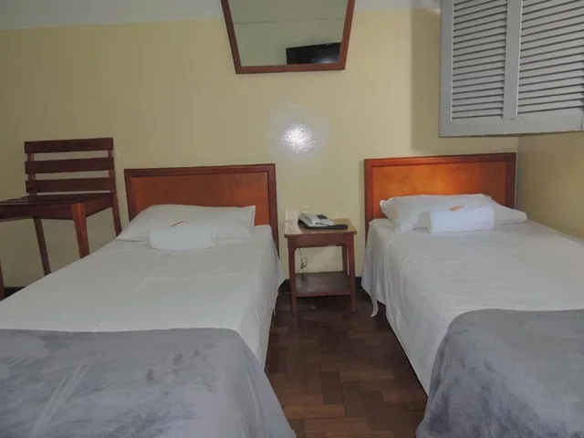 غرفة بسريرين منفصلين، Hotel Esplanada Belo Horizonte 6/10