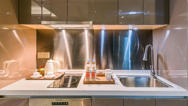 جناح بريميوم بإطلالة على المتنزه، Nomo Beijing Rd.Jiedenga-Mall Apartment 5/5