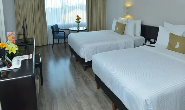 غرفة بسريرين مزدوجين لذوي الإعاقة، Grand Cantalagua Hotel Morelia, BW Signature Collection 9/10