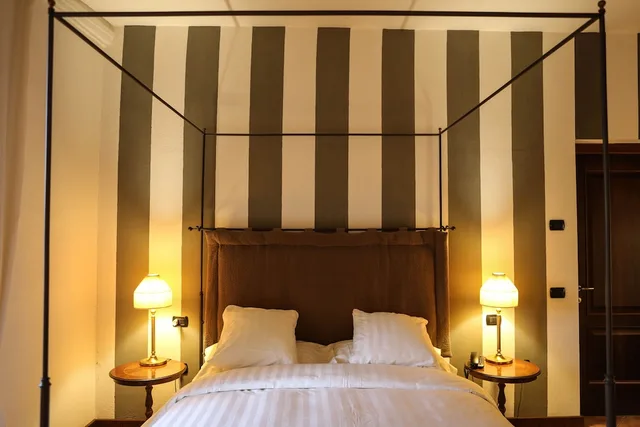 غرفة كلاسيكية رباعية بسرير كينج مع أريكة، Hotel Tenimento Al Castello 9/10