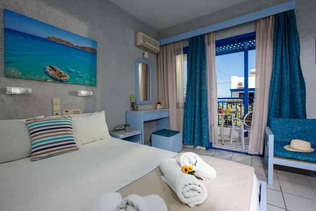 استوديو بسرير مزدوج وسرير فردي، Latania Studios & Apartments 4/5