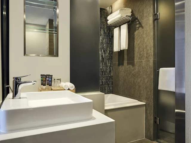 غرفة سوبيريور بسريرين منفصلين بإطلالة على المدينة، Novotel Hanoi Thai Ha 4/4
