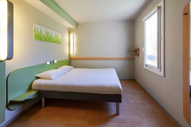 غرفة بسرير مزدوج، Ibis Budget Lyon Villeurbanne 3/10