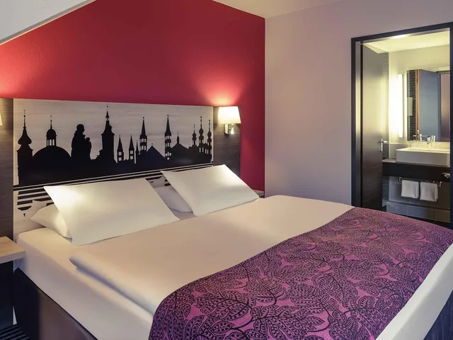 غرفة قياسية بسرير مزدوج، Mercure Hotel Wuerzburg Am Mainufer 4/7