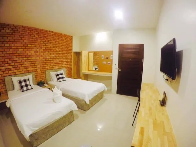 غرفة قياسية بسريرين منفصلين، Nata Resort 1/2