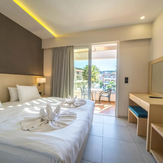 شقة سوبيريور بإطلالة على البحر بغرفة نوم واحدة، Marika Hotel Chania 1/10