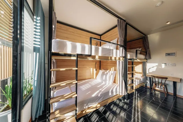 سكن مشترك مختلط بسريرين مزدوجين، The Glomad Da Nang Hotel - Hostel 1/3
