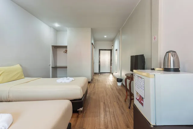 غرفة سوبيريور بسريرين منفصلين مع أريكة، Bkk39 Airport hotel 9/10