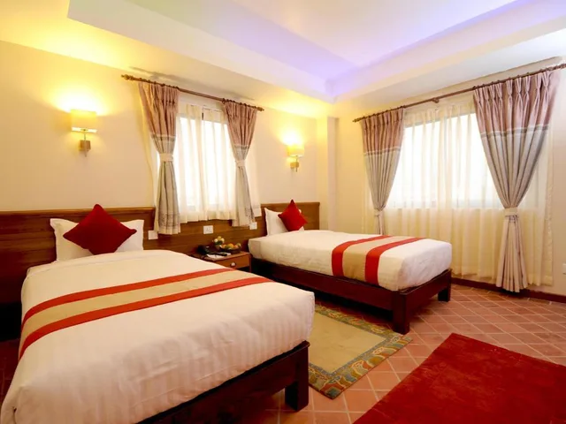 غرفة ديلوكس بسريرين منفصلين، Hotel Utsab Himalaya 1/1