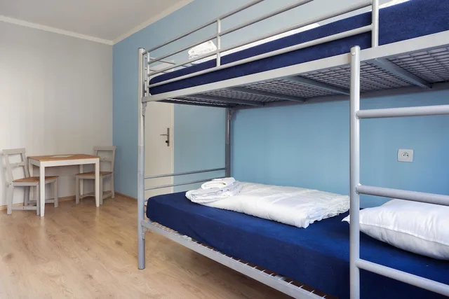 سكن مشترك مختلط بأربعة أسرّة بحمام مشترك، Patio Hostel 1/3
