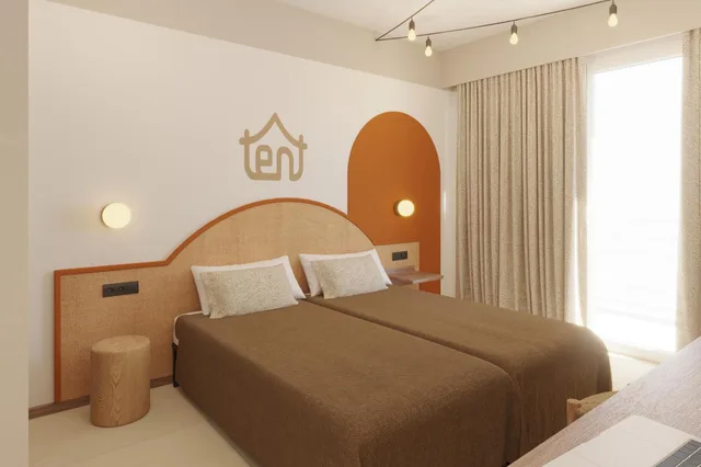 غرفة بسرير مزدوج بإطلالة على البحر، Tent Arenal 4/8