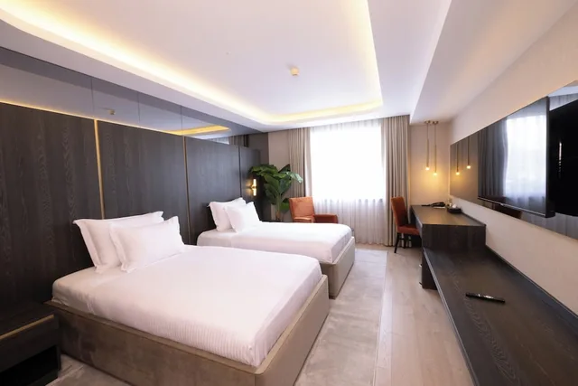 غرفة ديلوكس بسريرين منفصلين، Bilkent Hotel And Conference Center Ankara 1/4