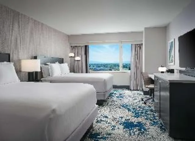 غرفة بسرير مزدوج لذوي الإعاقة، Hilton San Jose 1/1