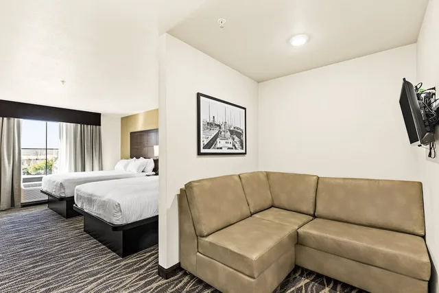 استوديو بسريرين كوين مع أريكة، Cobblestone Hotel & Suites - Superior Duluth 6/7