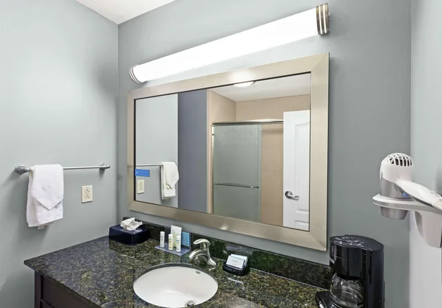 استوديو بسرير كينج مع أريكة لذوي الإعاقة، Hampton Inn & Suites Shreveport/Bossier City at Airline Drive 2/2