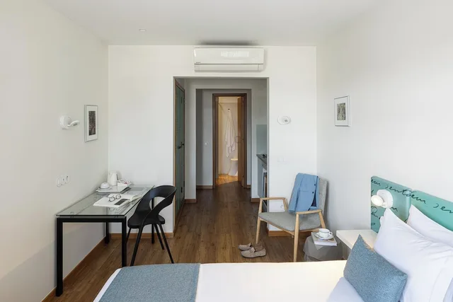 استوديو بسريرين منفصلين بإطلالة على القناة، Hotel Das Salinas 4/10