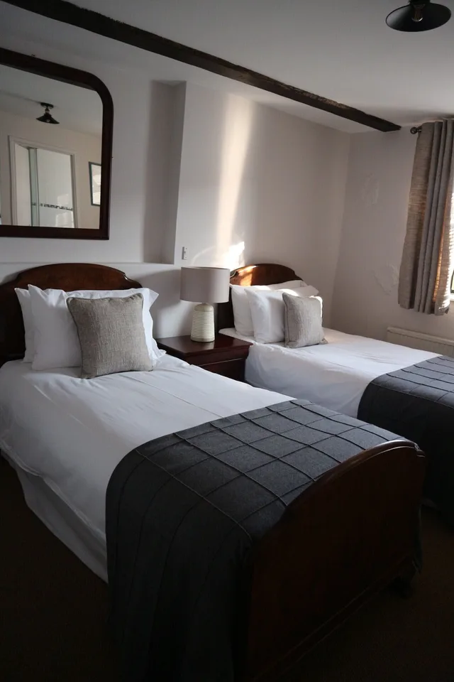 غرفة كلاسيكية بسريرين منفصلين، The George At Nunney 1/3