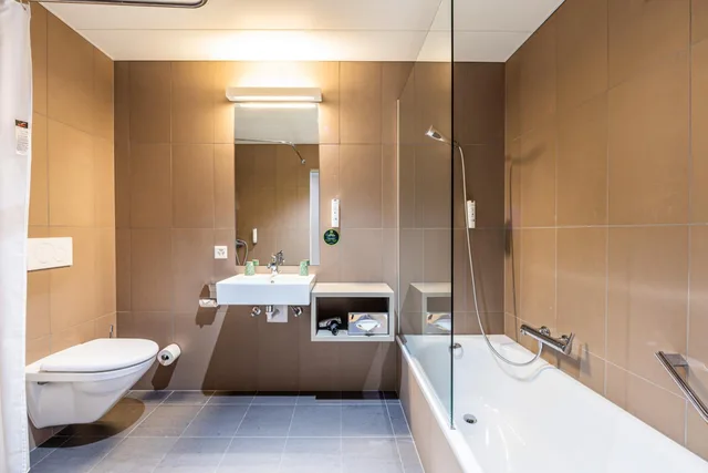 غرفة بسرير فردي لذوي الإعاقة، B&B Hotel Lausanne Crissier 4/8