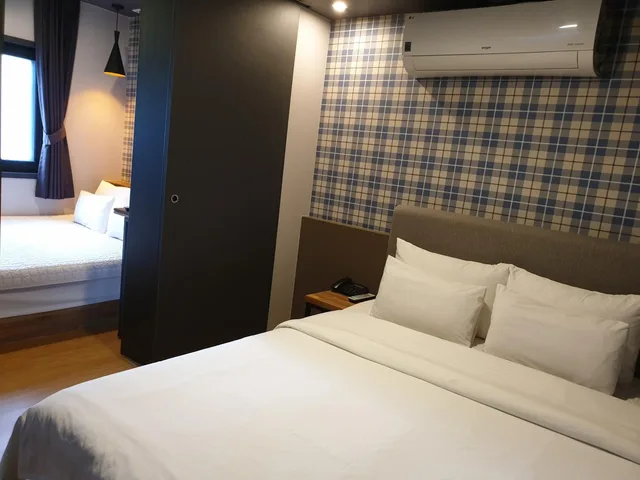 غرفة ديلوكس بسريرين منفصلين، Hotel Gray 8/10