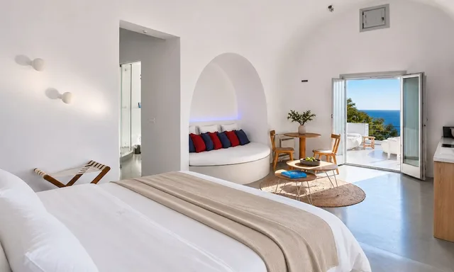 Aegean, Dream, Luxury, Studio, Suite, King Bed، SANTORINI HEIGHTS 1/10