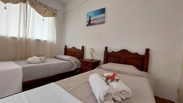 غرفة قياسية بسريرين منفصلين، Hotel Aguada del Zorro 1/2