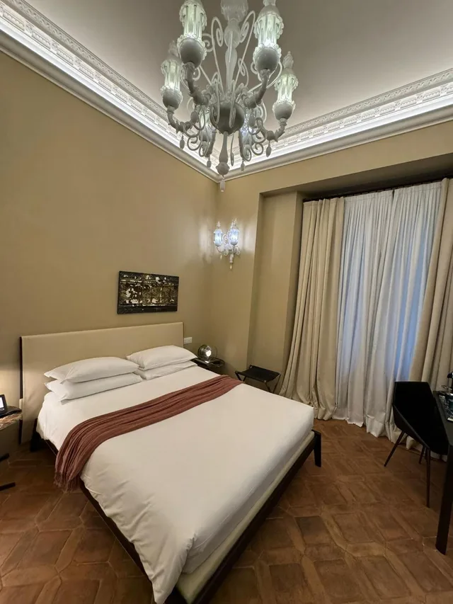 غرفة ديلوكس بسرير كينج في الملحق، Hotel Delle Nazioni 3/10