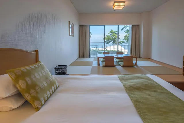 غرفة يابانية غربية عائلية بسريرين مزدوجين، Izu Imaihama Tokyu Hotel 2/2