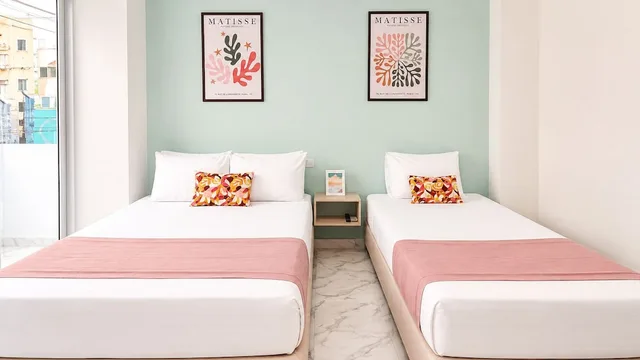 Family, 1 Single and 2 Double Beds, Private Bathroom، Hotel Taybo Kai By St Hoteles 3/10