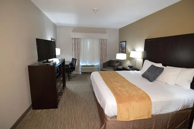 غرفة قياسية مفردة بسرير كينج، Wyndham Garden New Roads / False River 1/3