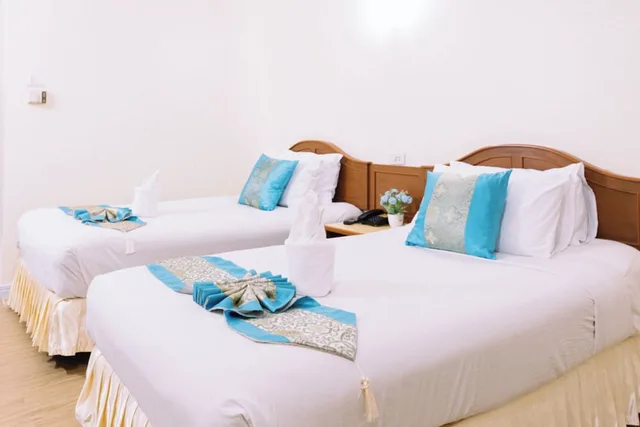 غرفة سوبيريور بسرير مزدوج أو سريرين منفصلين، Chumphon Gardens Hotel 9/10