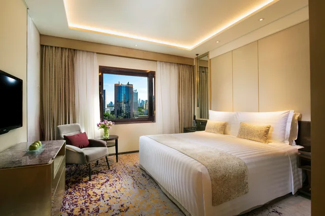 Standard, Single, King Bed, Kempinski Hotel Beijing Yansha centre 1/3
