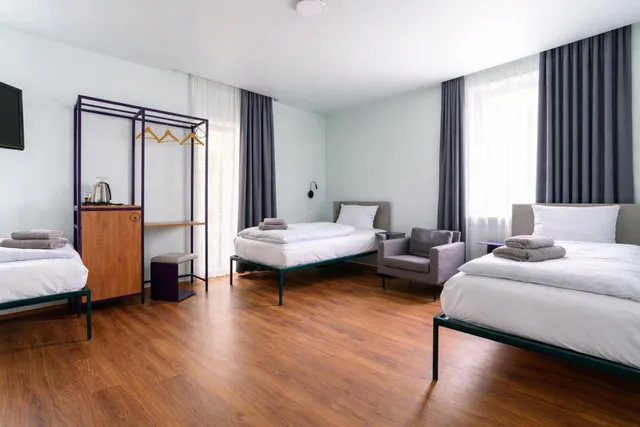 غرفة قياسية ثلاثية، Das Schreder Hotel 2/10
