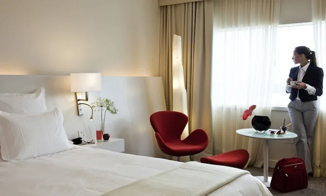 غرفة سوبيريور بسرير كينج، Pullman Rosario City Center 4/5