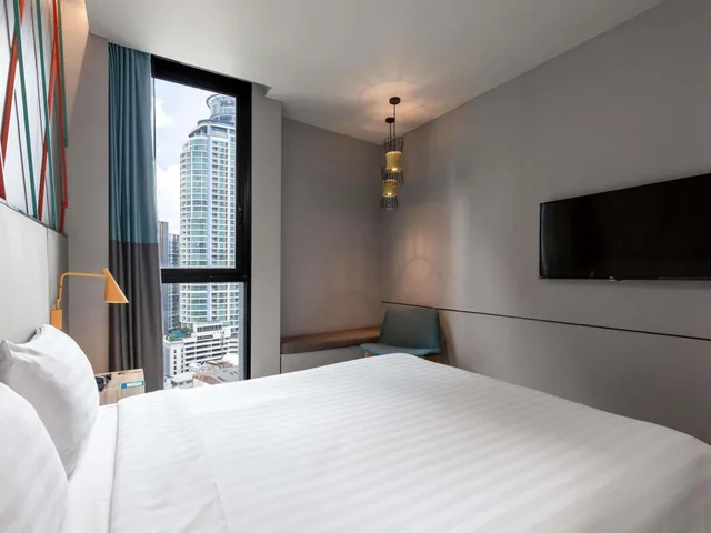 Standard, Queen Bed, Ibis Styles Bangkok Sukhumvit Phra Khanong 5/10