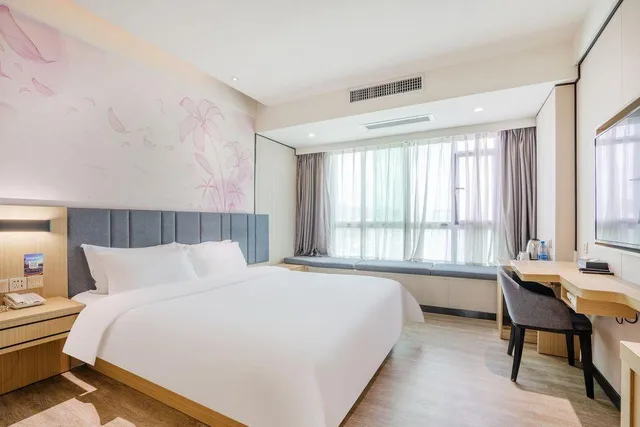 غرفة تنفيذية بسرير كوين، Yi Mi Hotel Luogang Jiada 2/2