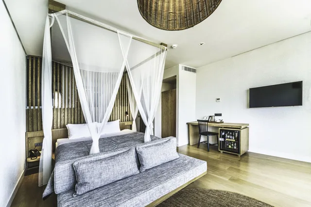 غرفة قياسية بسرير مزدوج، Cape Bodrum Luxury Hotel Beach 2/3