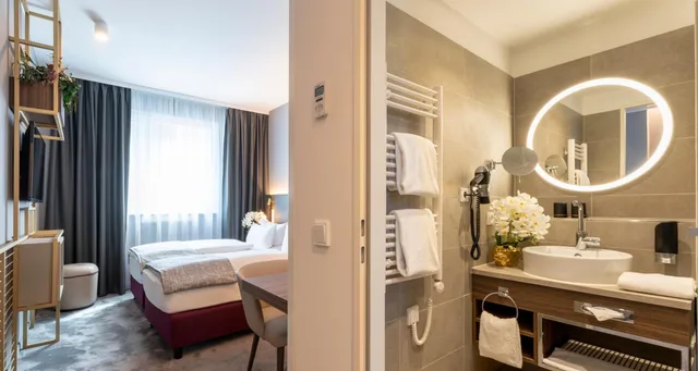 غرفة بسريرين منفصلين، Plaza Premium Muenchen 9/10
