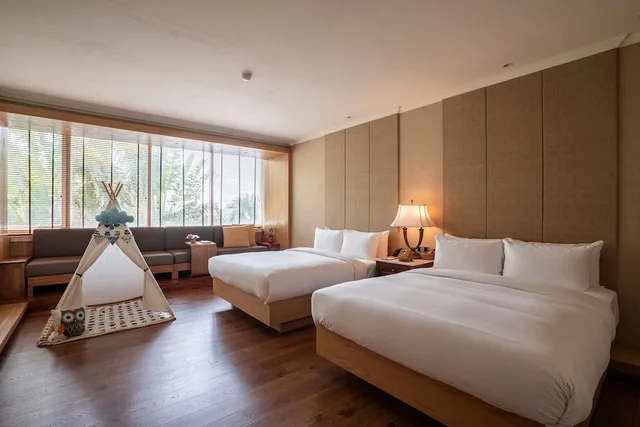 غرفة عائلية بسريرين مزدوجين، Sizihwan Sunset Beach Resort 3/4