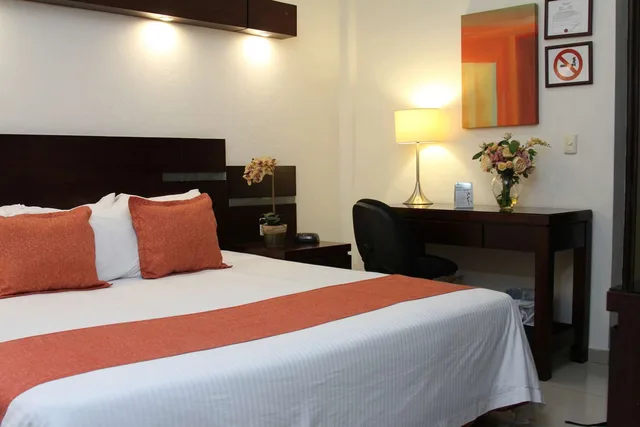 غرفة بسرير مزدوج، Hotel Poza Rica Centro 1/2