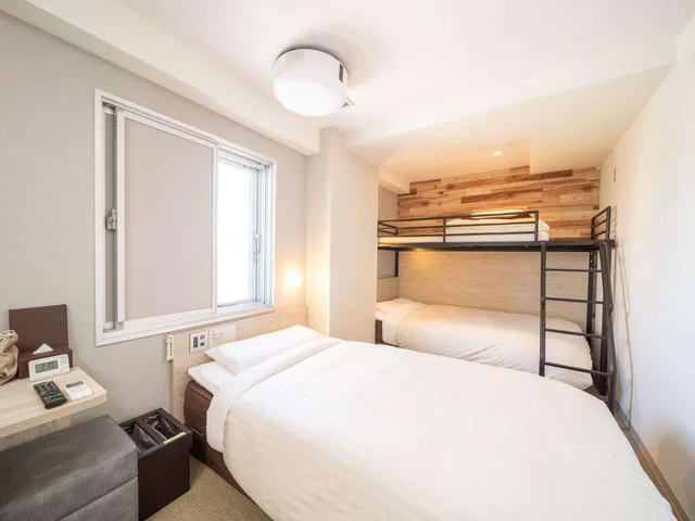 Standard, Triple, 2 Double Beds, Loft Bed, Super Hotel Kushiro Ekimae 1/1