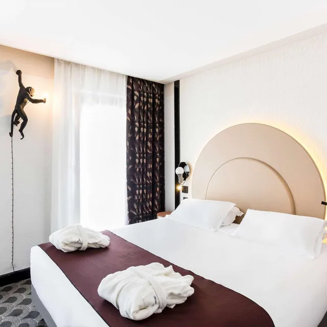 غرفة سوبيريور بسرير مزدوج، Hotel Cannes Centre Univers 4/10