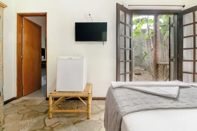 غرفة قياسية بسرير كوين، Velinn Pousada Catamara Brasil 7/10
