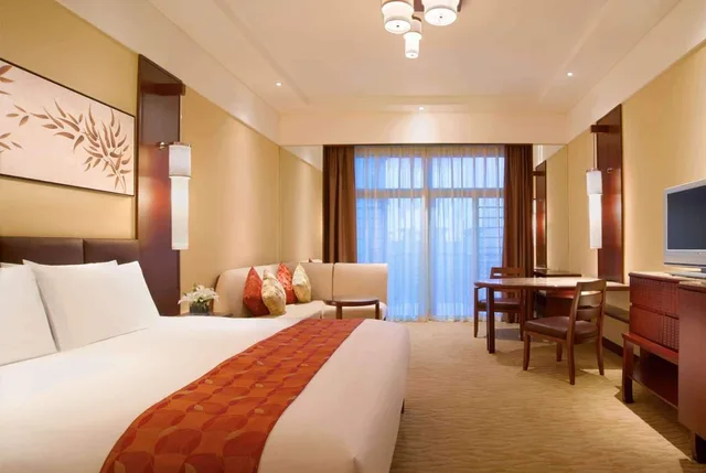 غرفة ديلوكس بسرير كينج، Wyndham Grand Tianjin Jingjin City 1/1