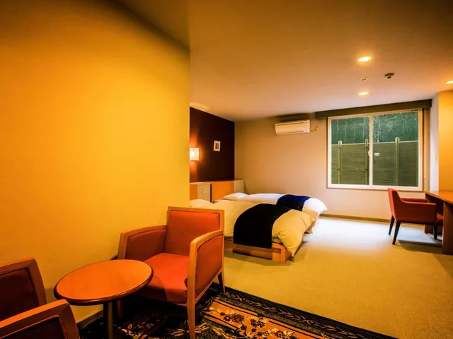 غرفة قياسية بسريرين منفصلين، Ooedo Onsen Monogatari Gero Bekkan 1/4