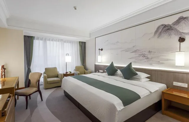 غرفة بزنس بسرير كوين، Culture Plaza Hotel Zhejiang 1/1