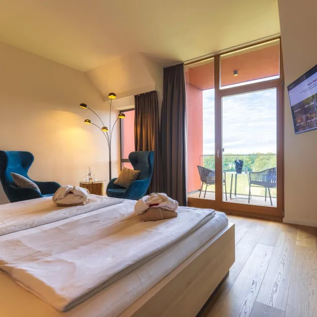 Deluxe, Double Bed, Balcony or Terrace، Hotel Bornmuhle 1/7